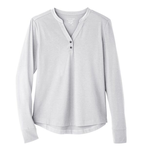 North End Ladies' JAQ Snap-Up Stretch Performance Pullover Thumbnail
